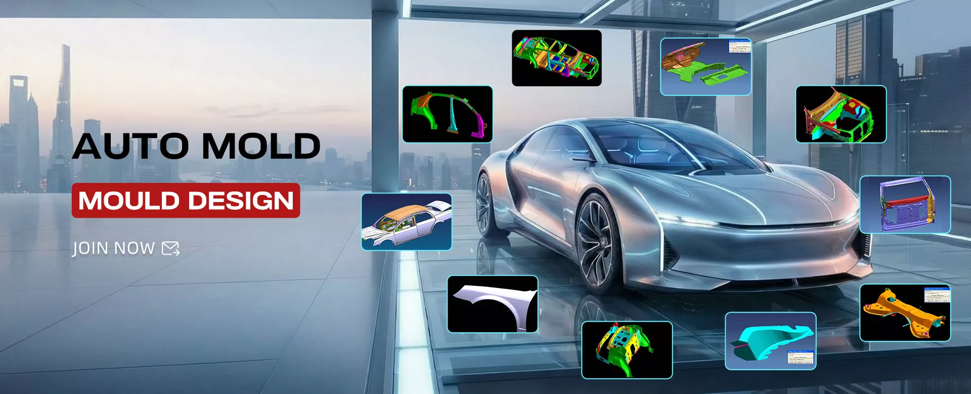Pengeluar Acuan Setem Panel Luar Badan Automotif Berprestasi Tinggi