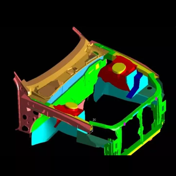 Mati Pemasangan Petak Enjin Automotif