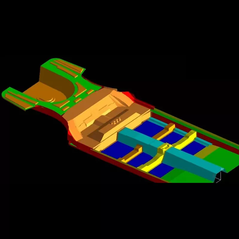 Dies Pemasangan Lantai Automotif