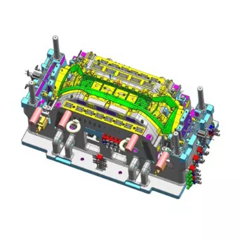 Acuan Suntikan Badan Bampar Depan Automotif