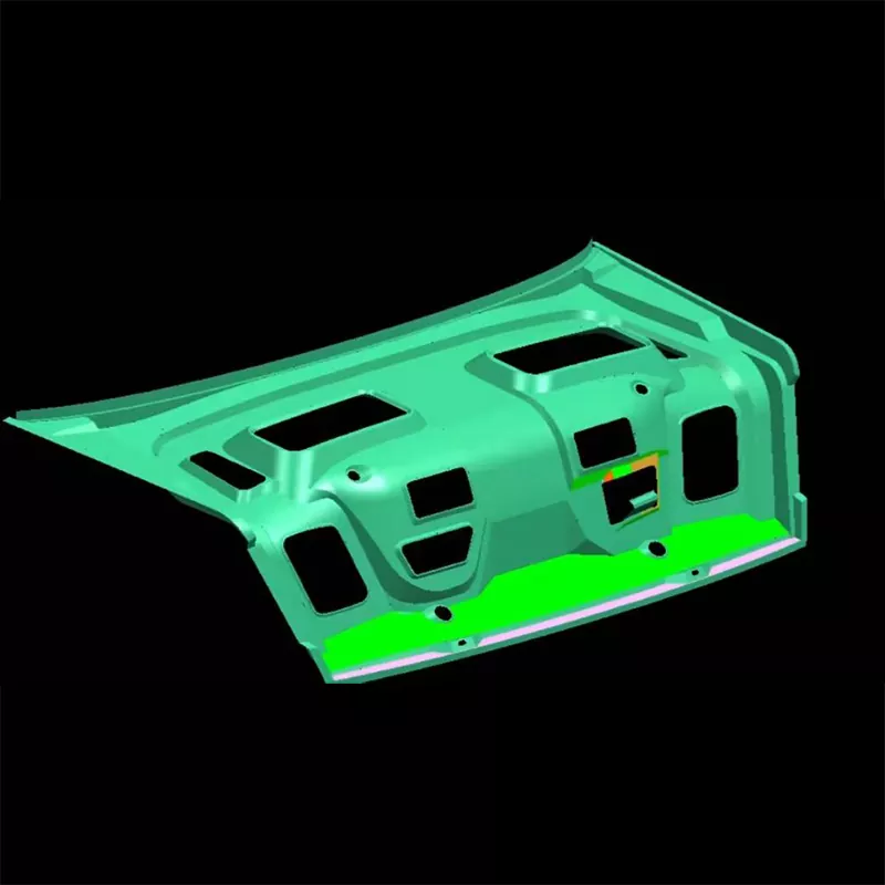 Die Stamping Panel Dalaman Penutup Batang Automotif